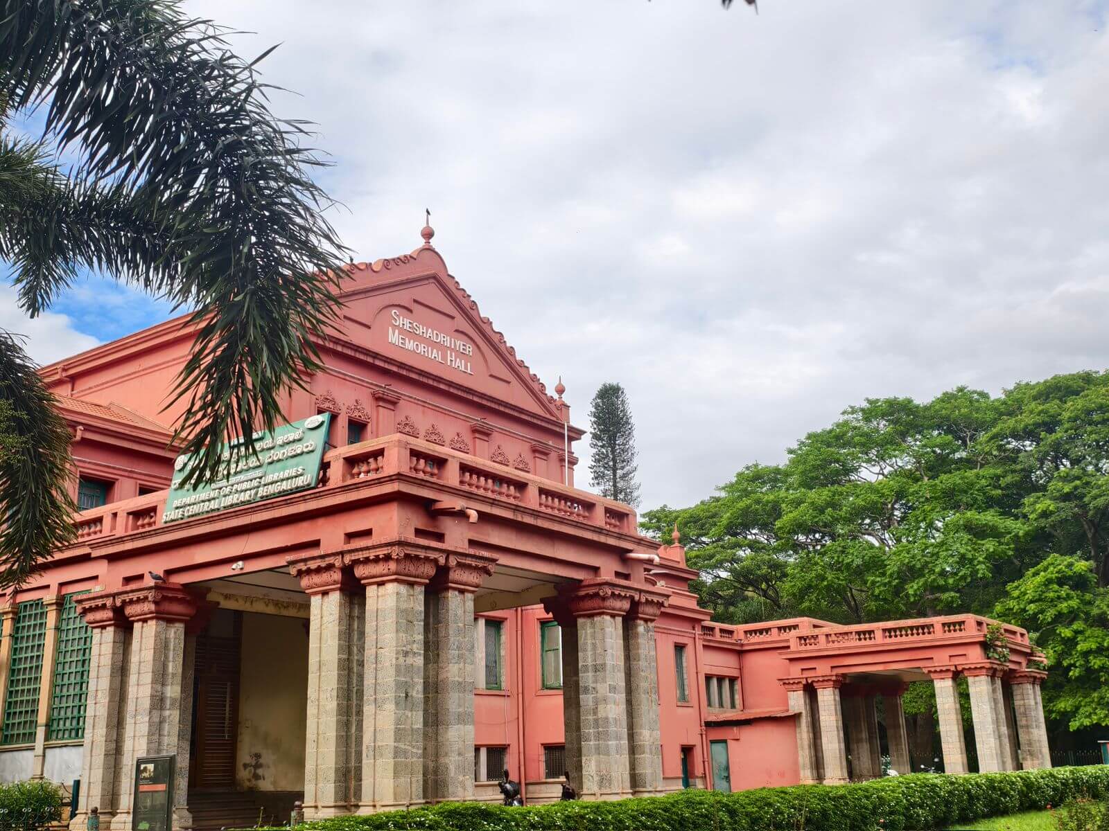 Historic Sheshadri Iyer Memorial Hall in Bengaluru